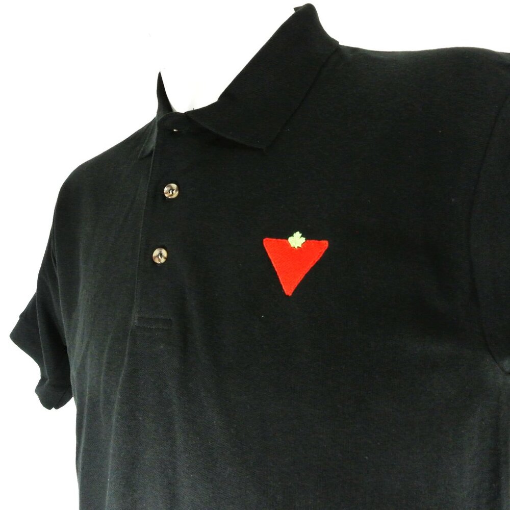 CANADIAN TIRE Store Employee Uniform Polo Shirt Black NEW Size XL - Picture 9 of 9